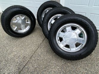 All-Terrain tires & rims with 6-lug pattern