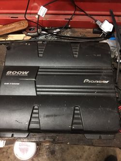 Pioneer amp 800w
