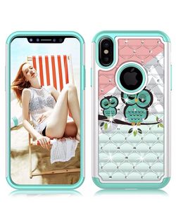 iPhone X hybrid case Bling