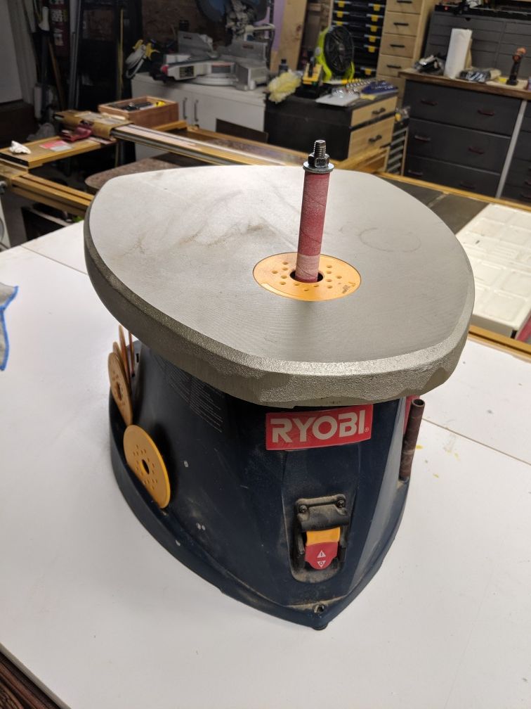 Ryobi oscillating Spindle Sander for Sale in Joliet, IL OfferUp