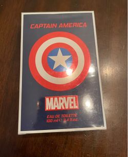 Marvel Captain America  Cologne Unopened 3.4 Oz