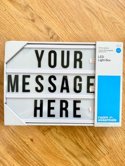 LED Light Box - New
