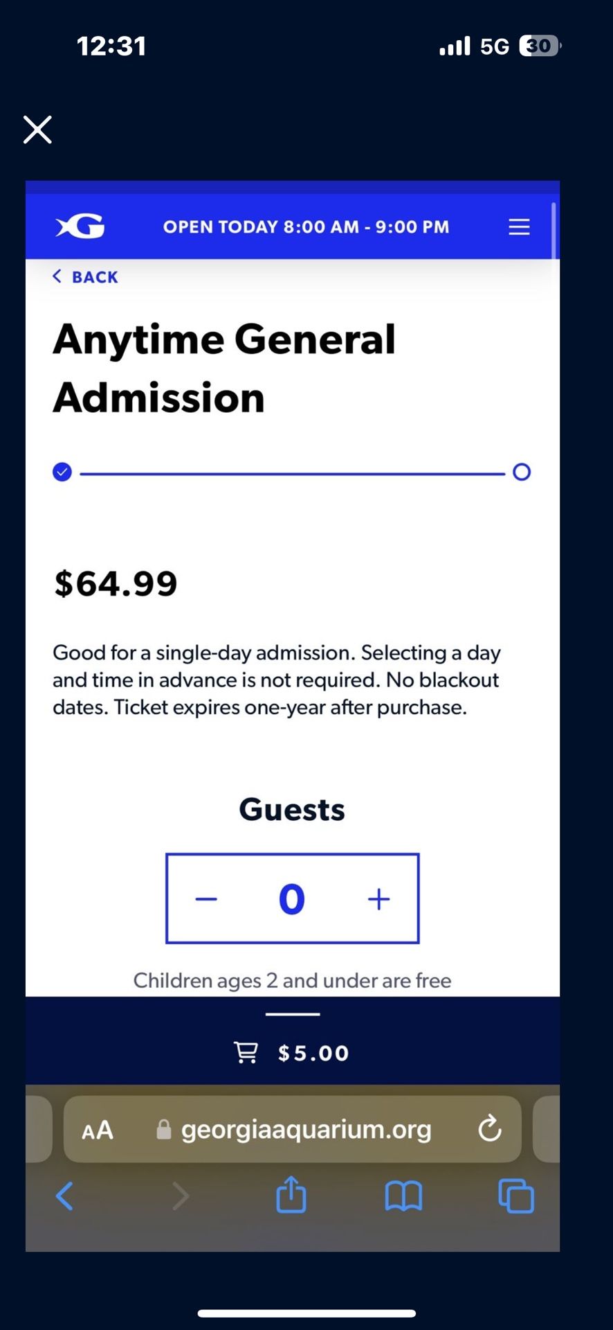 Georgia Aquarium Tickets 