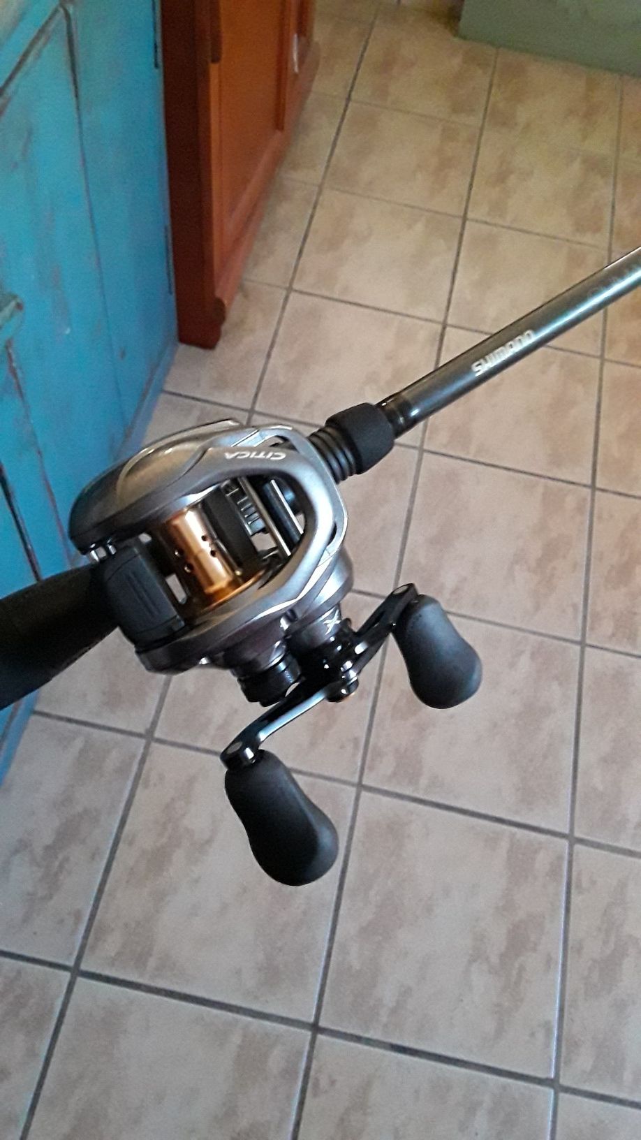 $150 Shimano Cumara 7' 2" med/heavy action fishing Rod