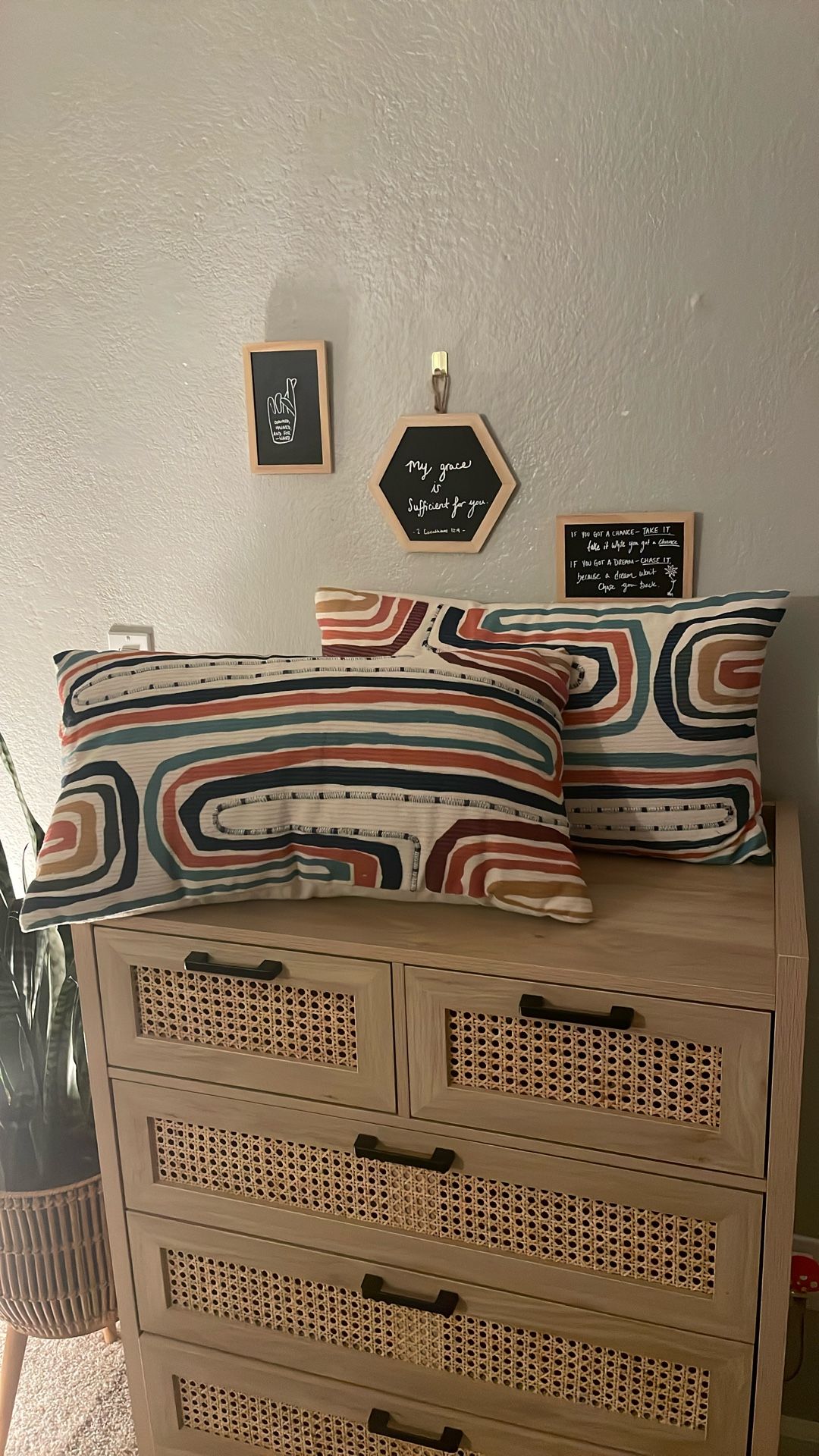 Colorful World Market Lumbar Pillows