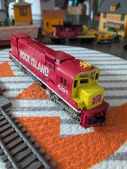 Vintage Tyco Rock Island Diesel Locomotive Engine #4301 (runs) - Model Train Collectible HO Scale
( 🚂 Train HO )