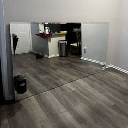 HUGE Modern Mirror – Studio, Gym, or Home 