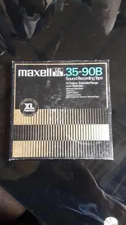 Maxwell Sound Recording Tape