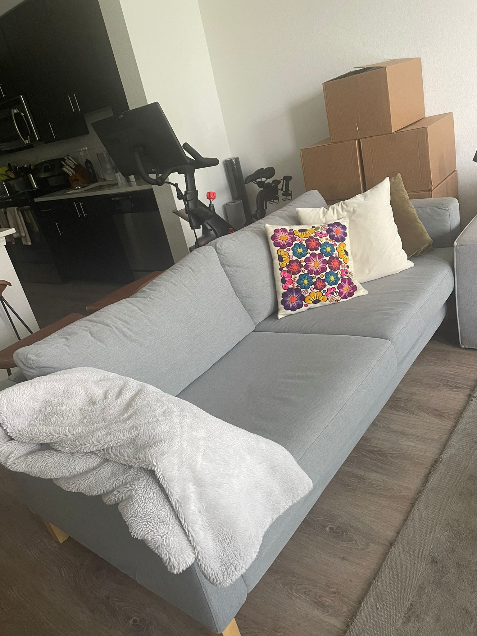 IKEA - Sofa - Visible Gray