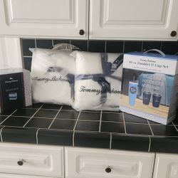 Tommy Bahama Unisex Robe, Blanket,  Tumbler-Cup Set,  & Bento Box