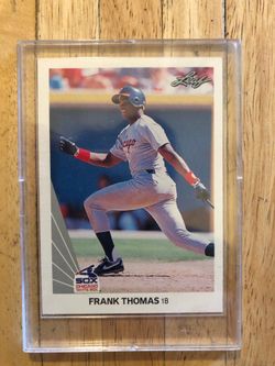 Frank Thomas RC/HOF 1990 Leaf