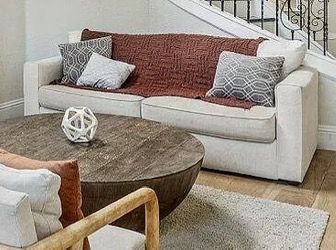 White couch