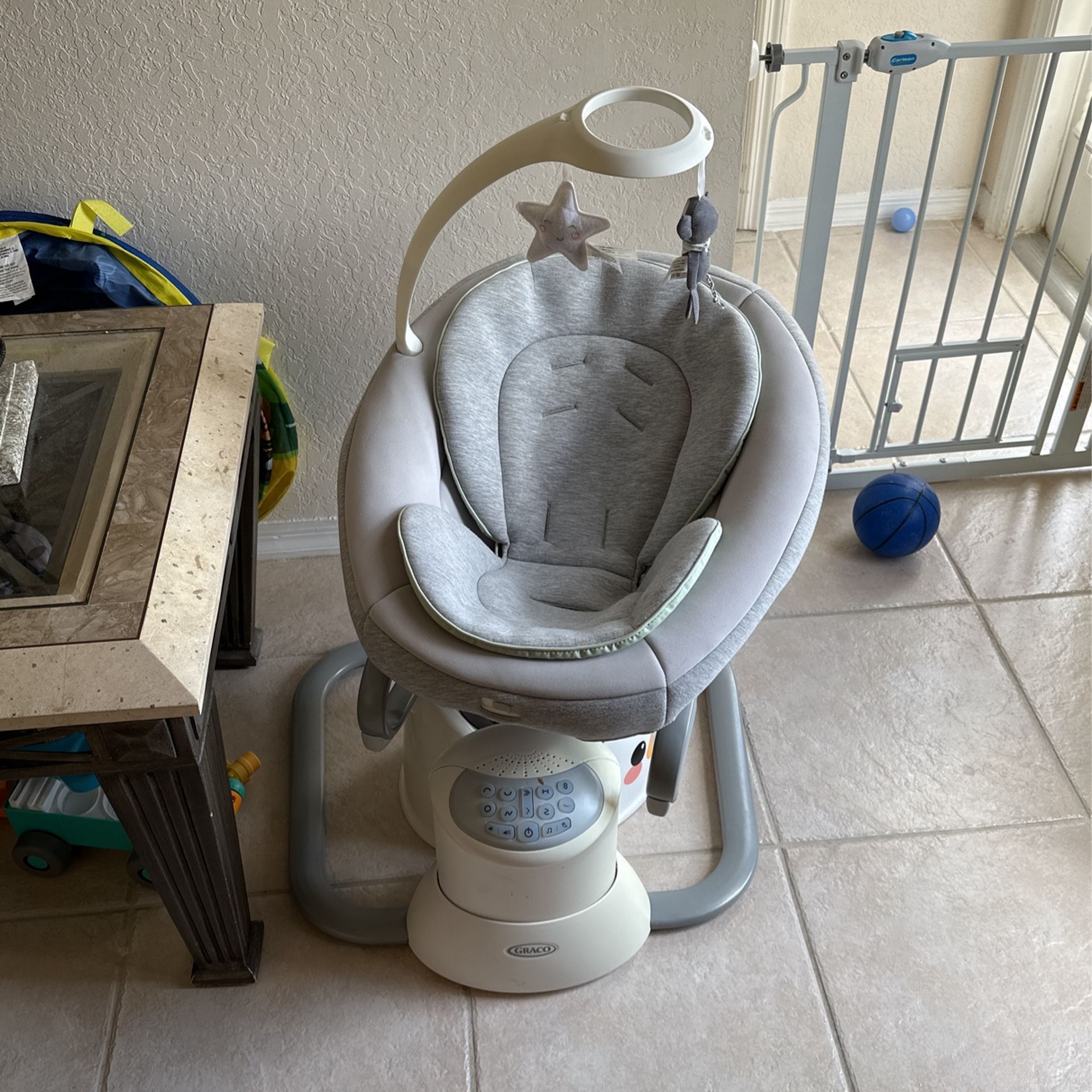 Graco, Soothe My Way Swing with Removable Rocker, Madden