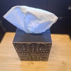 Kleenex Box Cover - Metal & Wood