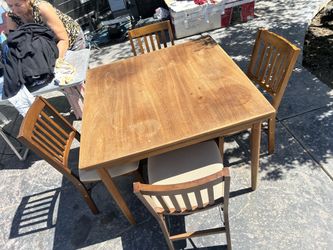 Table with chairs
