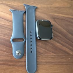 Apple Watch Series 8 Midnight -45mm, With Band, And Charger 