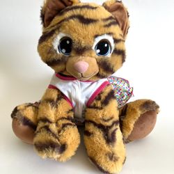 Like New! BUILD A BEAR WORKSHOP~2017 TIGER CUB Plush Stuffed Animal