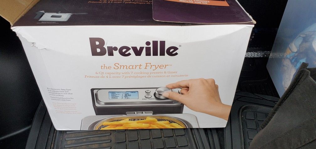 Breville BDF500XL Smart Fryer, Brushed Stainless Steel