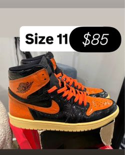 Jordan 1s orange size 11