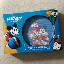 Kids Mickey and Friends Toss and Catch Game