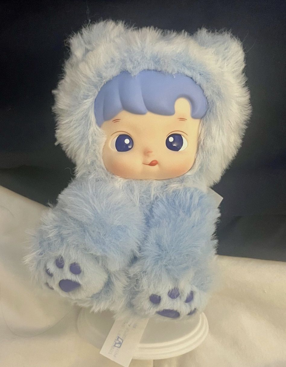 HACIPUPU BLUEBERRY SCENTED GUMMY BEAR SERIES - Blue POPMART Plush Pendant