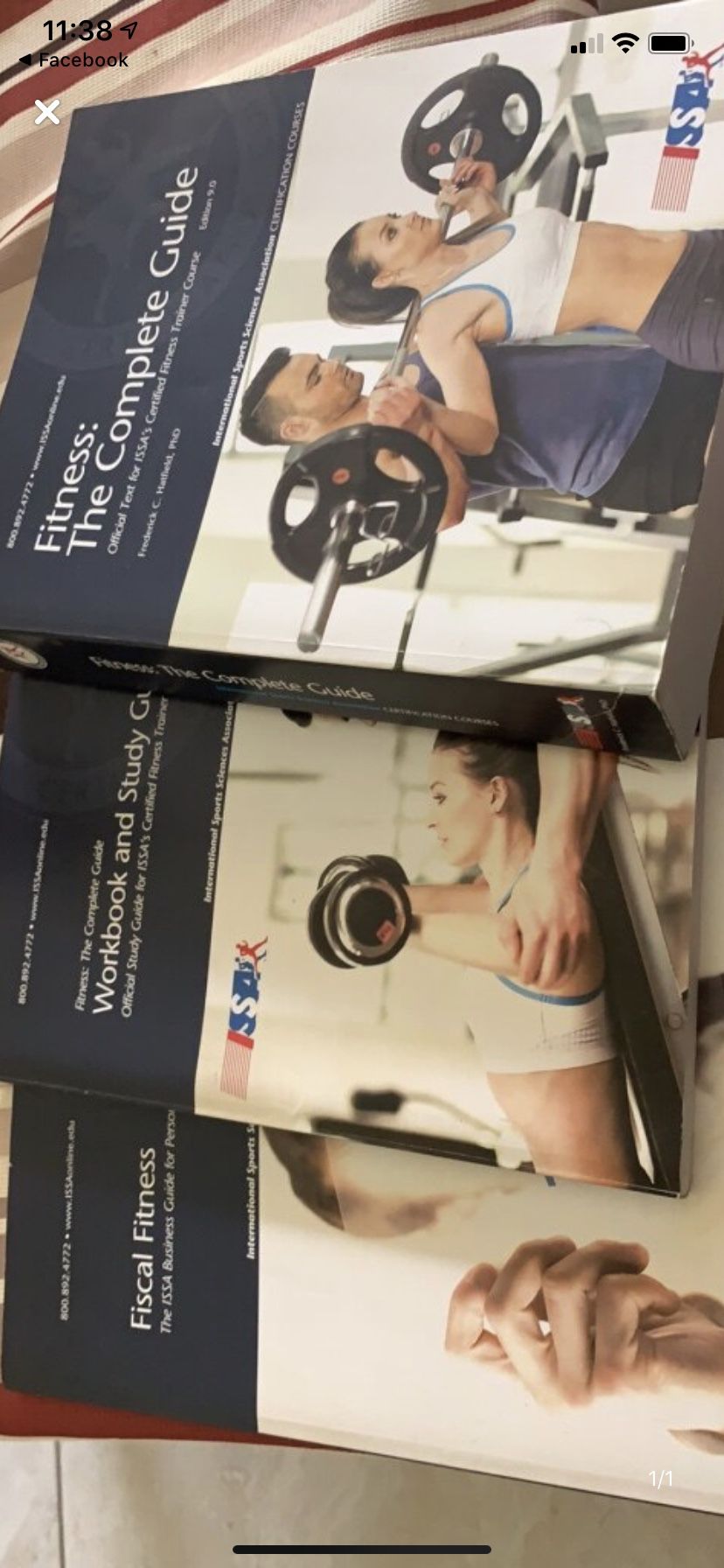 ISSA Fitness: The complete Guide/Personal Trainer required course materials