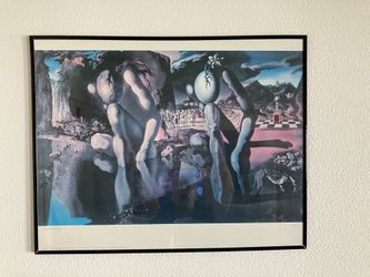 Salvador Dalí Metamorphosis of Narcissus Framed Art Print