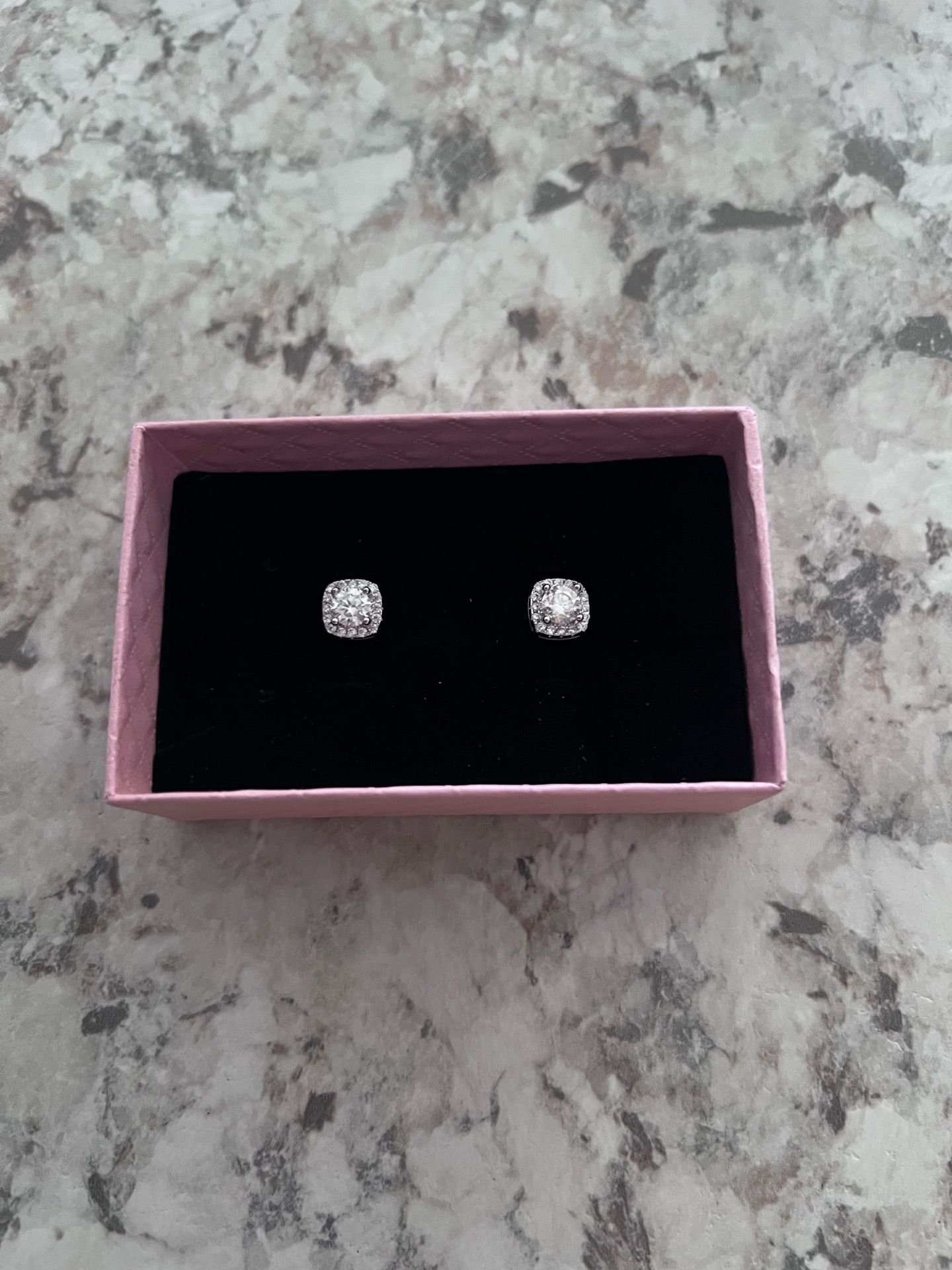 Moissanite earrings
