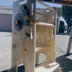 Toddler Stool With Play Area 