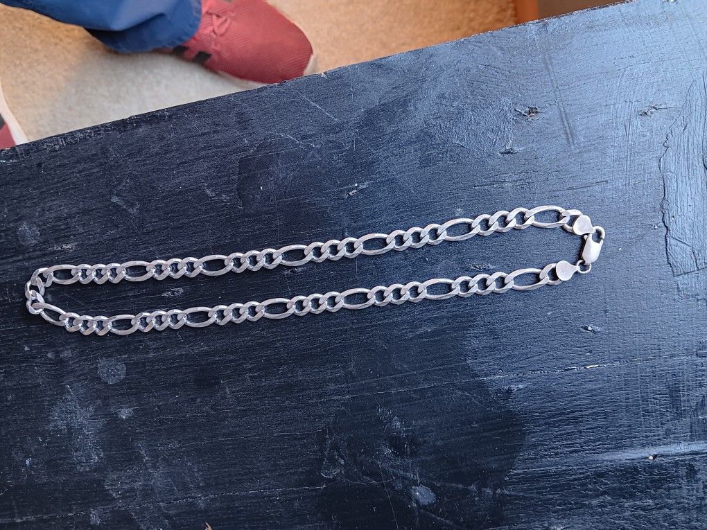 Sterling Silver Men's Necklace 