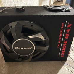 Pioneer TS-WX1210am sub