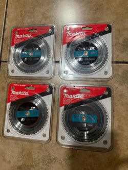 Makita 5-3/8" 50T Thin Metal Saw Blades – 4 Pack / each 40