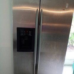 GE  Profile Side By Side Fridge 