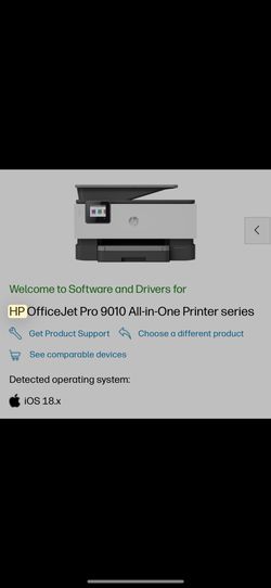 Hp office jet pro 9010
