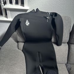Volcom Men’s Modulator 3/2 Chest Zip Wetsuit Size MS New Without Tags