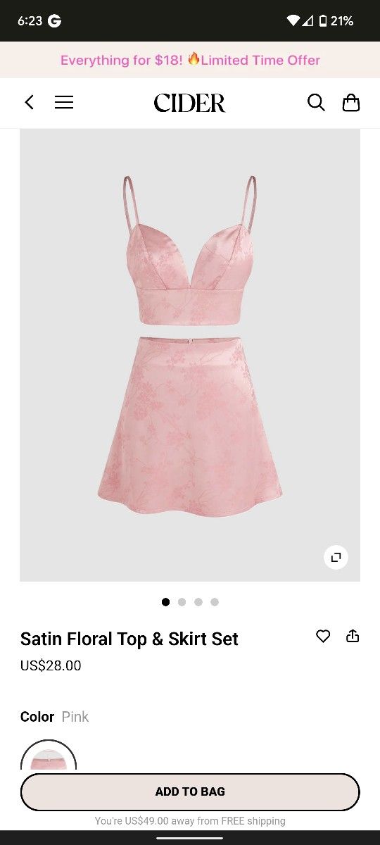 Skirt & Top