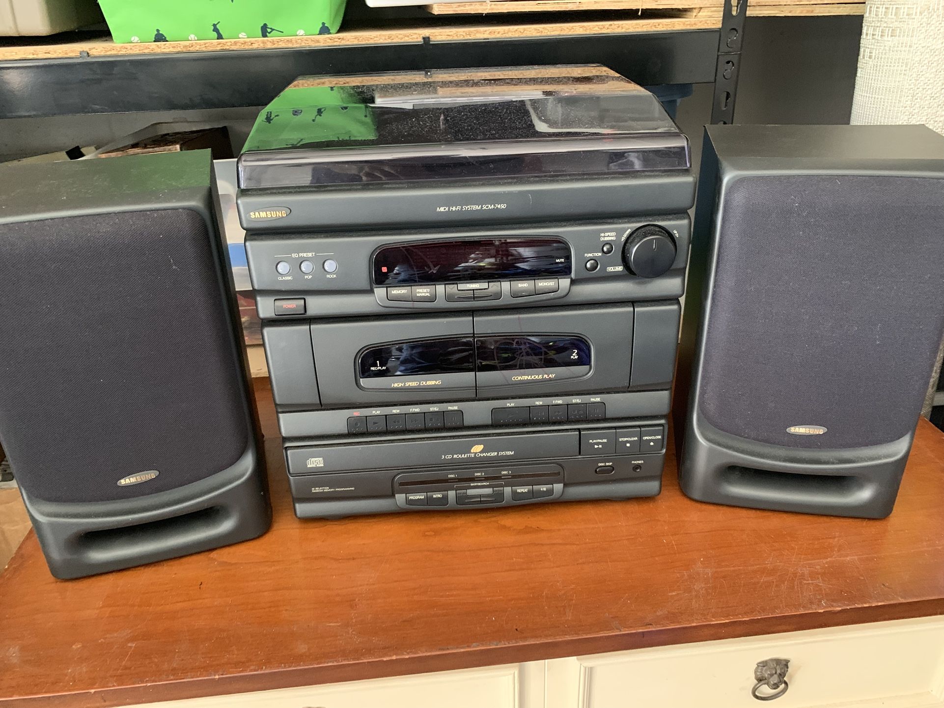 SAMSUNG STEREO SYSTEM