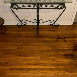 Glass Console Table 