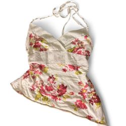 Charlotte Russ Floral Halter Top