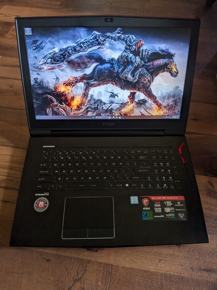 MSI titan pro gaming laptop
