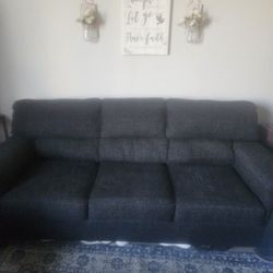 Black Bob-O-Pedic Queen Sleeper Sofa