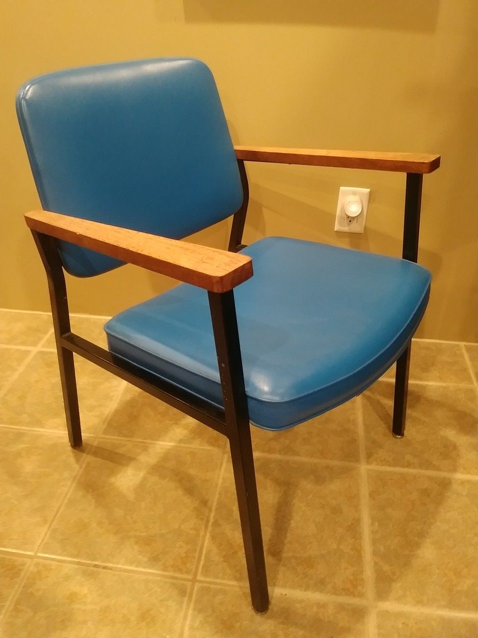Vintage Mid Century Modern Arm Chair Signed