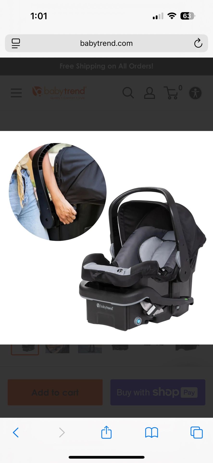 Car Seat And Stroller