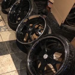 22 Inch Forgiato Rims 5 lug 5x112