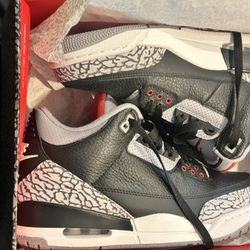 Jordan 3 Black Cement 2018 DS
