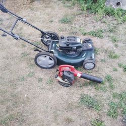Craftsman Mower And Blower