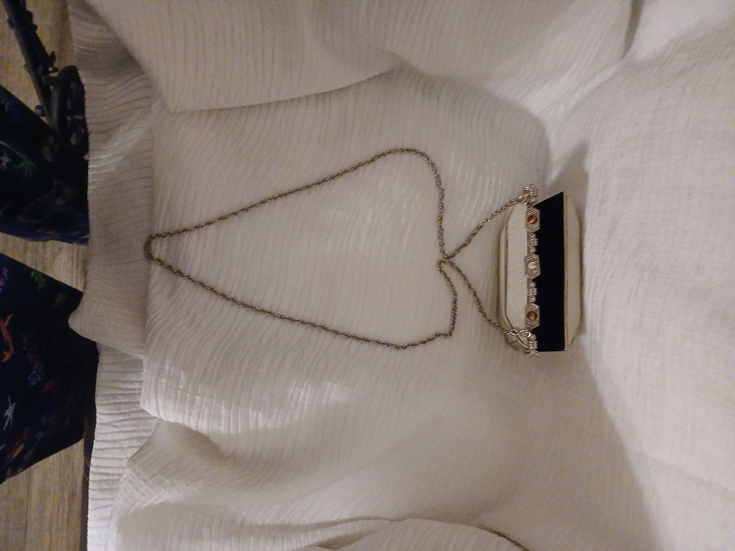 Vintage clutch studded