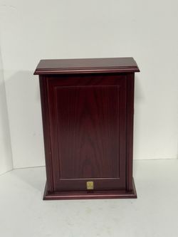 Classic wooden key cabinet
