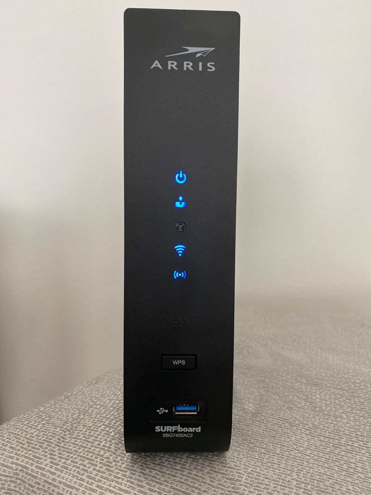 ARRIS SURFboard SBG7400AC2 DOCSIS 3.0 Cable Modem & AC2350 Wi-Fi Router
