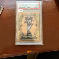 2024 Gold Standard Brock Bowers /99 PSA 9